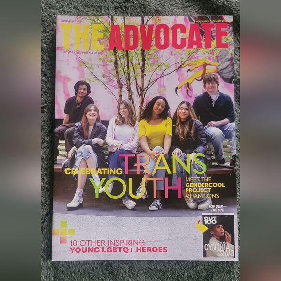 Out and The Advocate Magazine Flip Cover November December 2024 - Picture 2 of 8